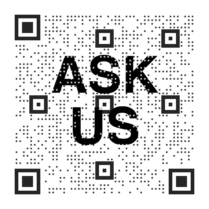 SMS QR code on promotional material